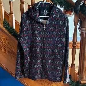 Charter Club hooded zipper shacket, size XL.